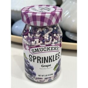 NEW Smuckers Grape Jam Sprinkles 2.82 oz
